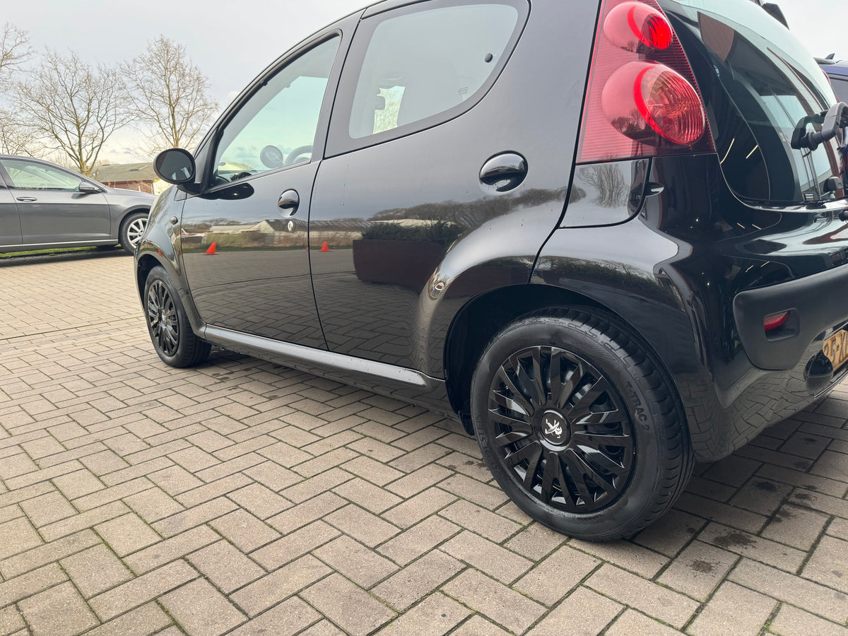 Zwarte Wieldoppen Set - Peugeot - 14 inch - Nieuw in Doos!