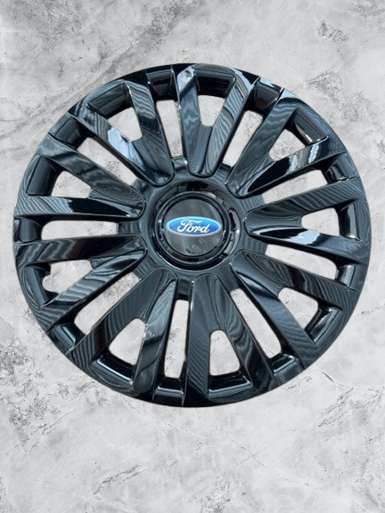 Zwarte Wieldoppen Set - Ford - 14 Inch - Nieuw in Doos!