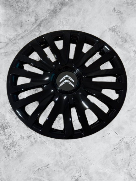 Zwarte Wieldoppen Set - Citroen - 14 Inch - Nieuw in Doos!
