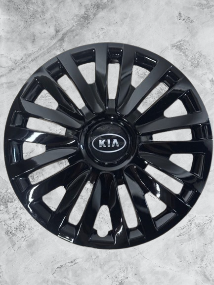 Zwarte Wieldoppen Set - Kia - 14 Inch - Nieuw in Doos!
