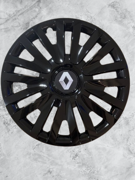 Zwarte Wieldoppen Set - Renault - 14 Inch - Nieuw in Doos!