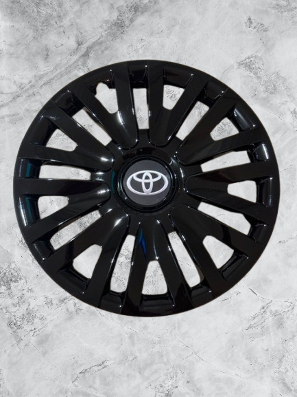 Zwarte Wieldoppen Set - Toyota - 14 Inch - Nieuw in Doos!