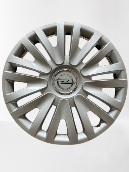 Zilvere Wieldoppen Set - Opel - 14 Inch