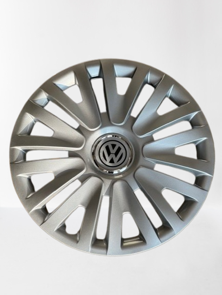 Zilvere Wieldoppen Set - VW - 14 Inch